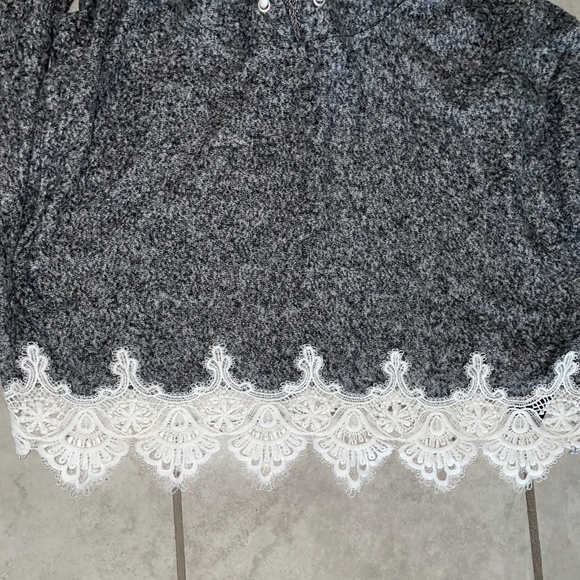 THE KOOPLES SPORT Gray Soft Fleece Set Hooded Top Pull-On Joggers Size 1/2 - Picture 12 of 16